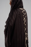 daree abaya dark brown