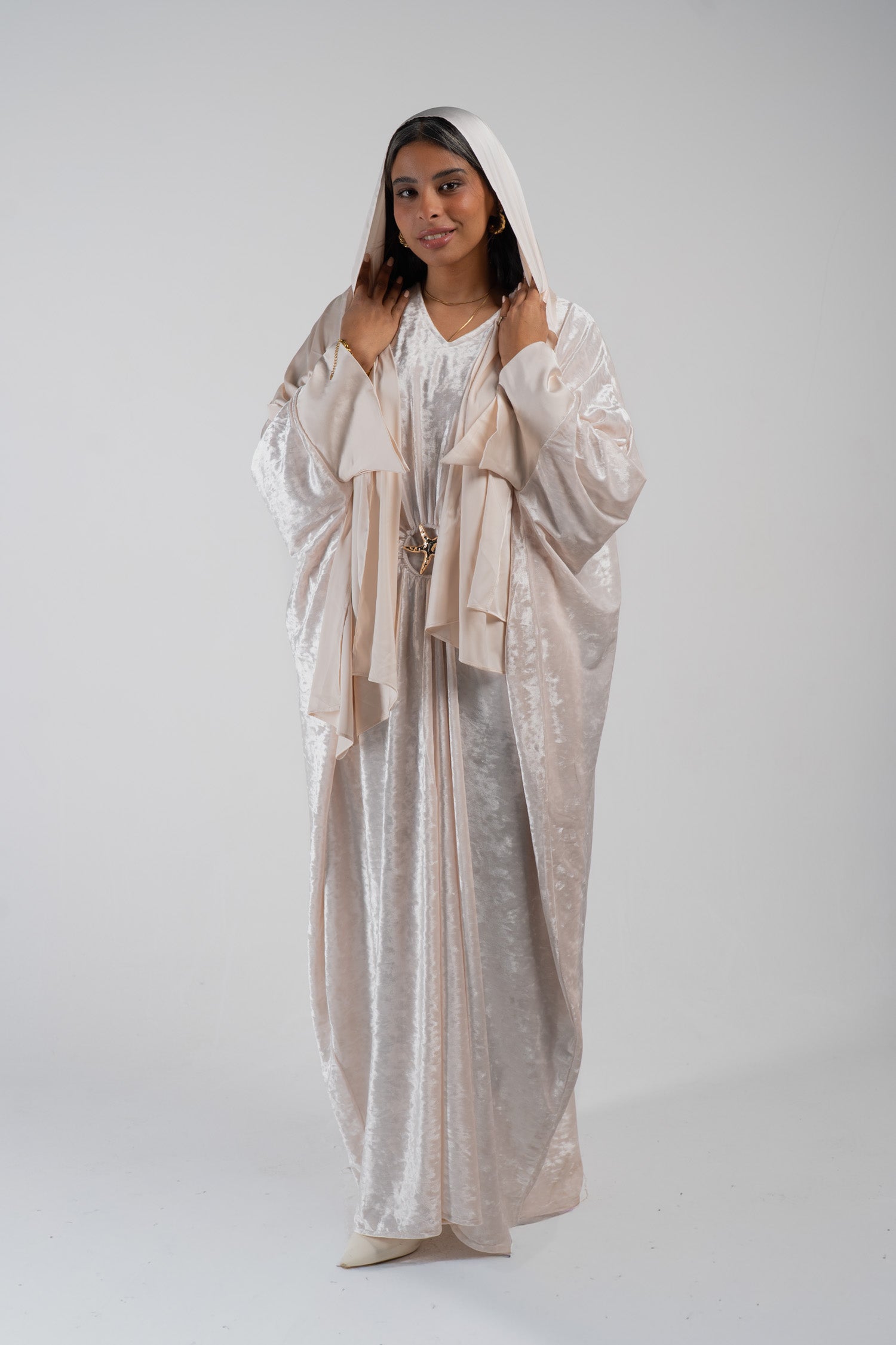 daree abaya off-white