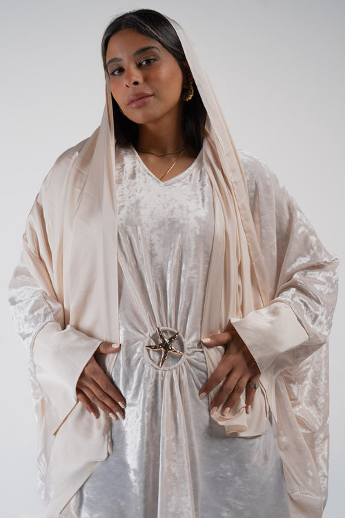 daree abaya off-white